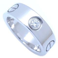 Used Cartier Cartier Love Ring Half Diamond 3p #48 Love B4032500 K18wg White Gold 292565 (Sku: Gzl14qzv) === General === Brand : Cartier === Design === Type : Band Ring Gender : Women Color : White Gold Material : White Gold (18k) === Size === Other Size : 8 === Included Items === Accessories : None Accessories Notice : Before Purchasing, Please Refer To The Images Of The Accessories Included With The Item. === Condition === Condition : Used (Like New) Ranking : Rank Sa Used - Hardly Any Traces Cartier Love Ring 3 Diamonds, Cartier White Diamond Round Cut Ring, Cartier White Round Cut Diamond Ring, Cartier White Diamond Ring Round Cut, Cartier White Diamond Ring, Cartier White Diamond Ring With Accents, White Cartier Diamond Ring, White Cartier Diamond Ring With Accents, White Round Cartier Diamond Ring