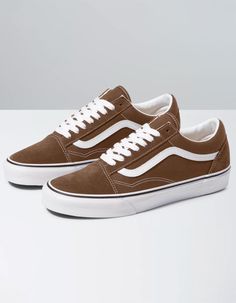 Vans Vintage, Brown Vans, Sk8 Hi Vans, Tenis Vans, Vans Store, Shoes Brown, Classic Shoes, Vans Sk8, Vans Classic