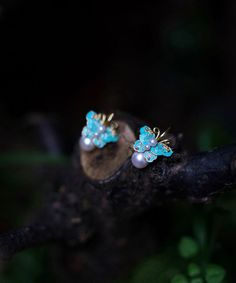 Handmade Blue Sterling Silver Overgild Pearl Enamel Butterfly Drop EarringsMade of fine Sterling Silver Overgild Pearl Enamel Butterfly.Measurement: 2.2cm/0.858" * 1.2cm/0.468". Matches easily with daily hairstyle, dresses & Shirts Blue Single Earring As Gift, Blue Drop Clip-on Earrings For Gift, Handmade Blue Round Clip-on Earrings, Turquoise Enamel Earrings For Gift, Handmade Blue Butterfly Earrings, Blue Enamel Jewelry With Matching Earrings, Blue Butterfly Earrings As Gift, Blue Butterfly Earrings For Gift, Blue Butterfly Earrings Gift