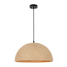 Aubrie, MBK + rope color, 3 Lt 20inch width cord pendant, 60W type A, 20inch W x 12.875 - 60.875inch H. Canarm Aubrie Matte Black Modern/Contemporary Dome Medium Hanging Pendant Light | IPL785B03BKR20 Battery Powered Pendant Light, Light Over Bathtub, Vanity Light Shade, Kitchen Table Lighting, Bar Pendant Lights, Vanity Light Bar, Round Pendant Light, Pendant Lighting Dining Room, Hanging Pendant Light