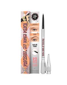 Elevate your brow game with the Precisely My Brow Detailer Micro-Fine Precision Pencil from Benefit.Designed with an ultra-fine retractable tip (0.8mm to be exact), this pencil delivers precise definition by mimicking the look of brow hairs with clean lines.The buildable and blendable pigment has a creamy texture that glides onto your arches effortlessly, while looking oh-so natural. Oh, and before we forget, this formula is waterproof, smudge-proof and lasts up to 12 hours. Are we obsessed? Precisely. Shade 3.75 is a Medium Warm Brown Benefit Precisely My Brow, Best Eyebrow Pencils, Precisely My Brow Pencil, Benefit Brow, Neutral Blonde, Filling In Eyebrows, Fill In Brows, Brow Color, Makeup Mistakes