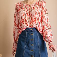 Floral Chiffon Top, Romantic Getaway, Romantic Getaways, Chiffon Top, Chiffon Tops, Go On, Floral Tops