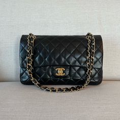 Reposhing This Item I Purchased From @Cometcollection. Loved It, But Ready To Rotate For Something New. Questions? Leave A Comment Below! Timeless Black Bag For Everyday Luxury, Elegant Black Bag With Cc Turnlock Closure, Chic Black Double Flap Bag, Chanel Bags, Chanel Black, Classic Flap, Chanel Handbags, Chanel Bag, Chanel Classic Flap