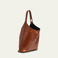 Chloe "Marcie" hobo bag in shiny calfskin  Shoulder strap  Open top with center leather straps  Interior, one zip pocket  Lining: Leather Approx. 11.4"H x 14.2"W x 3.9"D Made in Italy Chloe Marcie Bag, Travel Size Perfume, Chloe Marcie, Lingerie Romper, Open Top, Handbags On Sale, Hobo Bag, Belt Bag, 4 H