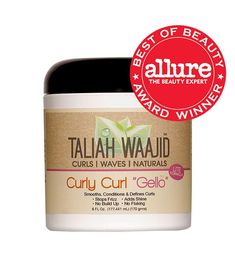 Curly Curl “Gello” 6oz Gel For Curly Hair, Taliah Waajid, Curl Gel, Curl Products, Silk Milk, Natural Hair Short Cuts, Beautiful Natural Hair, Styling Hair, Curl Cream