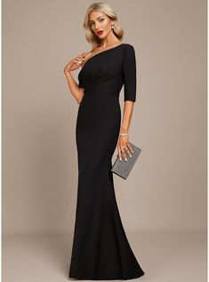 Black Tie Event Dresses, Mother Of The Groom Gowns, Black Tie Wedding Guest Dress, Jersey Evening Dress, Black Tie Attire, Mother Of The Bride Dresses Long, Mother Of The Bride Gown, Satin Evening Dresses, Mother Of Groom Dresses