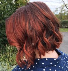 Reverse Ombre Hair, Red Balayage, Short Hairdos, Short Brown Hair, Short Hair Balayage, Short Hair Color