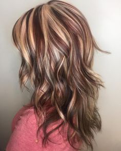 Hair Highlight Trends, Website Gallery, Web Ideas, Chunky Highlights, Hair Color Shades, Gallery Website, Hair Color Purple, Winter Hair Color