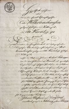 an old document with handwriting and ink on the paper is shown in this image, it shows