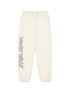 Composition : cotton 55% polyester 45%Color : Light BeigeCountry of Origin : VIETNAM Affordable Moisture-wicking Sweatpants For Streetwear, White Full-length Sweatpants Sportswear, Off White Sweatpants, Graphic Sweatpants, Logo Graphic, Light Beige, Sweatpants, Pants, Clothes For Women