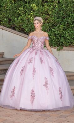 Long off the shoulder a-line quinceanera ball gown with sweetheart neckline and lace applique details. Prom Dress Pictures, Dress Pictures, Quince Dress, Hoop Skirt, Quinceanera Dress, Beautiful Prom Dresses, Animal Coloring, Prom Girl, Disney Dresses