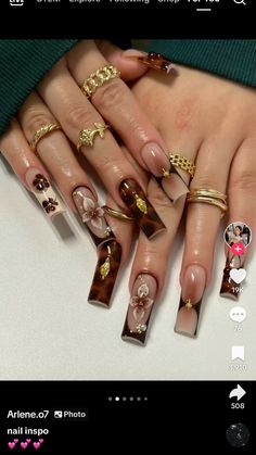 Fairycore Nails, Nails Western, Luv Nails, Wow Nails, Sassy Nails, New Nail Designs, Holiday Hair, Summery Nails, Cute Acrylic Nail Designs