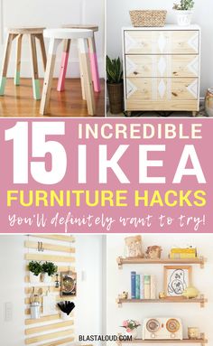 furniture hacks that are great for small spaces