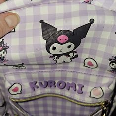 10.5in Tall And 8.5in Wide, Sanrio Kuromi Backpack Unused. Great For Kids And Young Adults. Purple Kawaii Bag For Students, Purple Kawaii Student Bag, Kawaii Purple Backpack For Everyday Use, Purple Harajuku Student Bag, Harajuku Style Purple Backpack For Daily Use, Purple Harajuku Style Student Bag, Harajuku Style Purple Bag For Back To School, Cute Purple Student Bags, Harajuku Style Purple Backpack For Everyday