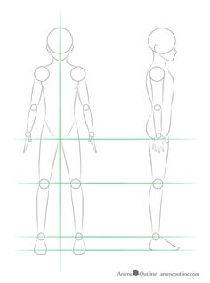 how to draw the human body in 3 easy steps