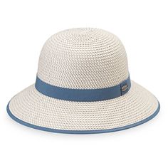 Women's Darby Bucket Style UPF Sun Hat - Wallaroo Hat Company Elegant Boater Hat With Upf 50+ For Spring, Elegant Sun Hat With Upf 50+ And Curved Brim, Elegant Spring Hats With Upf 50+, Elegant Brimmed Hats For Travel, Elegant Fedora Straw Hat With Upf 50+, Elegant Brimmed Travel Hats, Classic Adjustable Brimmed Cloche Hat, Elegant Fedora Sun Hat With Upf 50+, Elegant Fedora With Upf 50+ And Curved Brim