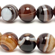 Beads size: 8mm Color: Mixed pattern of dark brown, light brown, and white. Quality: Not clean round shape but glossy look. Each one of pattern is unique. Photo: They are examples of bracelet you'll receive. Same quality, similar color and pattern of beads will be used. 3 PACKAGING STYLE - Bracelet only (light package with no pouch or box) - Jewelry pouch (you can store the bracelet when not in use) - Jewelry pouch & box (Ready for gifting) There'll be no indication of price unless it is shi Keep Bracelet, Brown Agate, Moonstone Bracelet, Box Jewelry, Unique Photo, Jewelry Cleaner, Pattern Mixing, Microfiber Cloth, Jewelry Pouch