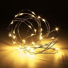 7 FT 20 LED Weatherproof Battery Operated Copper Wire Warm White Fairy String Lights With Timer - Luna Bazaar | Boho & Vintage Style Decor Cheap Lanterns, Wire Fairy, Starry String Lights, Holiday String Lights, Copper Wire Lights, Light Party, White Fairy, Flameless Led Candles, Wire Lights