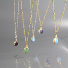 Gemstone drop necklaces Luxury Dainty Gemstones With Gemstone Accents, Cheap Gold Necklaces With Gemstone Beads, 14k Gold Filled Gemstone Pendant Jewelry, Everyday Fine Jewelry Gemstone Necklaces, Everyday Gemstone Fine Jewelry Necklaces, 14k Gold Filled Jewelry With Gemstone Accents, Spiritual Sterling Silver Charm Necklace With Gemstone, Everyday Yellow Gold Necklace With Natural Stones, Delicate Gold Necklaces With Gemstone Accents