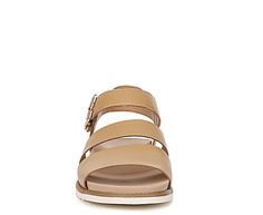 Dr. Scholl's Island Glow Women's Wedge Sandal Catch a flight and don't look back in the Dr. Scholl's Island Glow women's wedge Sandal. With a faux leather upper featuring a gold-tone buckle detail for extra style, this hook & loop strap Sandal also has a slim, faux wood wedge heel and scalloped sole. The Insole Technology cushions every step while supporting your arch as well. Synthetic upper  Hook/loop closure  Contoured footbed  Insole Technology  1 1/3" wedge heel Casual Low Heel Wedge Sandals For Vacation, Casual Low Heel Wedge Sandals With Buckle Closure, Casual Low Heel Wedge Sandals With Buckle, Casual Low Heel Wedge Sandals With Heel Strap, Casual Low Heel Platform Sandals, Cushioned Low Heel Wedge Sandals, Dr. Scholl's, Rack Room Shoes, Rack Room