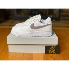 Thank You For Considering Our Store! We Appreciate Your Business And Support! Nike Air Force 1 Low “Glitter Swoosh Purple” “Canyon Purple” Women’s Size 6.5 Brand New With Box Guaranteed 100% Authentic! Dh4407-102 Reach Out Before Submitting An Offer Since We Have This Item Listed Elsewhere & Want To Make Sure We Don’t Oversell! We Consider All Reasonable Offers! With That Said, We Invite You To “Watch” Our Items To Receive Special Offers Sent Directly To You! Thank You For Visiting! Follow Us Fo Sporty Sneakers With Glitter Accents, Sporty Sneakers With Glitter Accents For Streetwear, Sporty White Sneakers With Glitter Accents, White Low-top Sneakers With Glitter Accents, Nike Blazer Black, Nike Air Max Verona, Nike Vapormax Flyknit, Nike Free Flyknit, New Nike Shoes