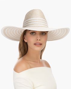 A maritime-inspired fedora made of Squishee® is perfect to use for sun protection in a resort setting where having style matters.This designer Women’s hat for sale online, with its large, contrast striped dip brim and tall elegant fedora crown, has flare to spare! Blocks 95% UVA/UVB rays Awarded the highest rating of UPF 50+ Brim Span: 5” Lightweight and easy to pack upside down in a suitcase The elasticized inner band fits most. Elegant Fedora Straw Hat With Upf 50+, Elegant Boater Hat With Upf 50+ For Spring, Elegant Sun Hat With Upf 50+ And Curved Brim, Elegant Spring Hats With Upf 50+, Elegant Fedora Sun Hat With Upf 50+, Elegant Fedora With Upf 50+ And Curved Brim, Elegant Boater Hat With Upf 50+ And Flat Brim, Elegant Hats With Upf 50+ And Short Brim, Striped Summer Hats For Vacation