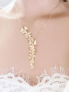 "Wild Orchid Flower Necklace Gold Necklace for women Bridesmaid Gift Bridal Party Gift Personalized gift for her birthday gift Wedding gift This Wild Orchid Flower Necklace is the perfect addition to any jewelry collection. It is a stunning piece that will elevate any outfit. Designed with a gold finish, it has a beautiful and elegant look that will suit any occasion. Unique Design: The Wild Orchid Flower pendant is intricately designed, making it stand out from other necklaces. Versatile: This necklace can be worn with casual or formal outfits, making it perfect for any occasion. Personalized Gift: It makes for an excellent personalized gift for someone special on birthdays or weddings. The Wild Orchid Flower Necklace comes in an elegant gift box and makes the perfect bridesmaid gift or b Flower Charm Jewelry For Wedding Gift, Wedding Gift Jewelry With Flower Charm, Flower Shaped Jewelry For Mother's Day Party, Flower-shaped Jewelry For Mother's Day Party, Gold Wedding Jewelry Gift, Flower Pendant Necklace As A Gift, Elegant Necklace For Wedding Gift, Delicate Jewelry For Mother's Day Party, Delicate Party Jewelry For Mother's Day