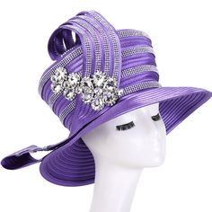 The Essence Collection Style: HR22133 Crown Circumference: 23" Color: Black The Essence of a Beautiful Hat Relationship Fabulous Coordinating Hats at Truly Remarkable Prices! Adjustable Wide Brim Purple Fedora, Adjustable Purple Short Brim Fedora, Adjustable Purple Fedora Hat, Purple Adjustable Short Brim Fedora, Adjustable Purple Fedora With Short Brim, Adjustable Purple Fedora, Spring Party Bucket Hat With Curved Brim, Adjustable Bucket Hat For Spring Party, Purple Adjustable Wide Brim Costume Hat