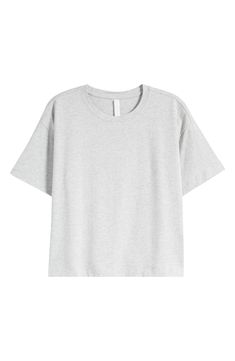 Work up a sweat in this crewneck T-shirt cut with a boxy fit from a lightweight blend that will help keep you cool no matter what you do. 22 1/2" length (size Medium) Crewneck Short sleeves 47% pima cotton, 47% Tencel® modal, 6% spandex Tencel modal is a sustainably produced fiber made with closed-loop processing and is certified with the EU Ecolabel as having a low environmental impact throughout the entire lifecycle Machine wash, dry flat Made in Peru Sporty Boxy Fit T-shirt For Everyday, Oversized Crew Neck Cropped T-shirt For Everyday, Basic Boxy T-shirt For Streetwear, Boxy Sporty T-shirt For Streetwear, Oversized Casual Cropped T-shirt With Crew Neck, Everyday Athleisure Cropped Crew Neck T-shirt, Boxy Fit Crew Neck Top For Loungewear, Boxy Cropped T-shirt With Crew Neck For Loungewear, Casual Crew Neck Cropped T-shirt For Loungewear