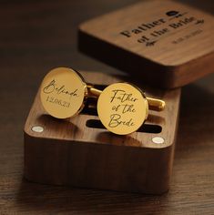 Metal cufflinks with a diameter of 20 mm, square walnut gift box (1.8 × 1.8 × 1 inch). Add your personalization  Please select the cufflinks and box and write the information you need to customize: for example - Cufflinks (A) J N  - Box Engraving (Style 1) M Monica - You can also choose a different design for both cufflinks, for example - Cufflinks A+B I will send you a mock-up via Etsy Inbox - you can modify it until you are satisfied  The design is customizable! If you would like to use your d Father's Day Cufflinks With Gift Box, Engravable Cufflinks For Wedding Gift On Father's Day, Engraved Cufflinks For Wedding Gift On Father's Day, Wedding Engraved Cufflinks For Father's Day, Father's Day Wedding Gift Cufflinks With Engraving Option, Classic Wedding Cufflinks With Gift Box, Customizable Cufflinks For Father's Day Gift, Wedding Cufflinks With Gift Box For Father's Day, Wedding Cufflinks With Engraving Option