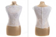 White Wedding bolero, Ivory lace bolero, Bridal jacket, Sleeveless bridal lace wedding bolero, Wedding jacket, Bolero for wedding dress 050 You will receive such a bolero as in the photo. Choose color: ivory (creme) or white See the lace fabric for the wedding dress: 3D lace : www.etsy.com/shop/KingdomLace?ref=seller-platform-mcnav&section_id=23652665 Chantilly lace www.etsy.com/shop/KingdomLace?ref=seller-platform-mcnav&section_id=23652699 Wedding lace www.etsy.com/shop/KingdomLace?ref= Elegant White Lace Bodice, Elegant Lace Wedding Bodice, White Lace Trim Wedding Bodice, White Lace Trim Bodice For Wedding, Wedding Bodice With Lace Trim, Fitted Lace Trim Bodice For Wedding, Wedding Crochet Lace Top, Fitted Lace Top With Lace Bodice For Wedding, Fitted Sleeveless Lace Top For Wedding