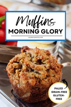 gluten free paleo morning glory muffins Low Carb Morning Glory Muffins, Paleo Morning Glory Muffins, Spiced Apple Cake, Moist Carrot Cake, Glory Muffins, Blender Muffins, Morning Glory Muffins, Moist Carrot Cakes