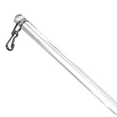 PRICES MAY VARY. Curtain Pull Wand Protects Drapes - No need to pull by hand so that your draperies wont rip, tear, or get dirty and fabrics will last longer. Universal Drapery Pull Rod is perfect for your Draperies. Curtain Rod Pull Wand Reaches High Hung Rods - 48 Inch curtain pull rod can easily open and close your curtains that are hanging high up. You wont need to be on your tippy toes any longer. Sturdy and Tough - Our Curtain Baton is made from Acrylic which is sturdy and tough enough to Acrylic Drapery Rods, Roman Blinds Diy, How To Make A Roman Blind, Large Curtains, Honeycomb Blinds, Acrylic Rod, Shutter Blinds, Curtains And Draperies, Diy Blinds