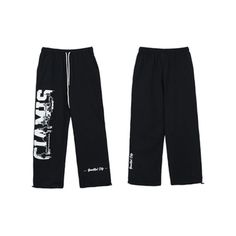 Embrace the edgy aesthetic of Y2K streetwear with these stylish hip-hop pants. Crafted from a combination of durable cotton and comfortable polyester, they offer a slight stretch for effortless movement. The high waistline accentuates your figure, while the wide leg silhouette ensures a flowy and flattering fit. These pants are adorned with eye-catching letter print, adding a touch of urban flair. They feature spacious pockets for essential storage. Pair them with a crop top and chunky sneakers for a complete street-ready look. * Style: High Street * Age: JUNIOR * Season: Summer * Waist Type: high * Decoration: Pockets * Elasticity: Slight Strech * Fabric Type: Broadcloth * Pattern Type: Letter * Pant Style: Wide leg pants * Material: COTTON * Material: POLYESTER * Fit Type: regular Size t Techwear Baggy Sweatpants For Streetwear, Baggy Techwear Sweatpants For Streetwear, Baggy Techwear Sweatpants, Cotton Sweatpants For Streetwear Hip Hop Style, Cotton Sweatpants For Hip Hop Streetwear, Sporty Cotton Sweatpants For Streetwear, Cotton Hip Hop Sweatpants For Streetwear, Sporty Black Streetwear Pants, Sporty Black Pants For Streetwear