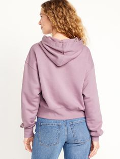 built-in hood drop-shoulder sleeves rib-knit trim pullover style oversized fit hits high on hip models are approx.  5'9" and wear sizes s (4), l (12), and xl (18)machine wash according to the care instruction label Oversized Tops With Double-lined Hood For Fall, Oversized Athleisure Sweater With Drawstring Hood, Cozy Fit Hooded Sweats, Trendy Loungewear Top With Double-lined Hood, Spring Streetwear Hoodie With Drop Shoulder, Spring Drop Shoulder Hoodie For Streetwear, Trendy Relaxed Fit Sweatshirt With Kangaroo Pocket, Trendy Hooded Tops With Ribbed Cuffs, Trendy Hooded Top With Ribbed Cuffs