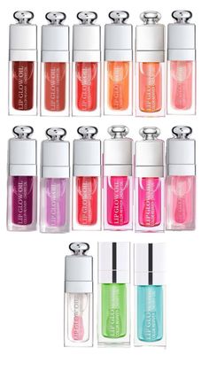 Lip Gloss Sephora, Dior Lip Oil, Dag Make Up, Dior Lip, Lip Balm Collection, Gloss À Lèvres, Gloss Labial, Pretty Skin Care