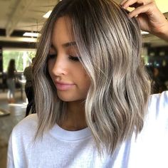 Ash Blonde Balayage, Short Hair Balayage, Blonde Balayage