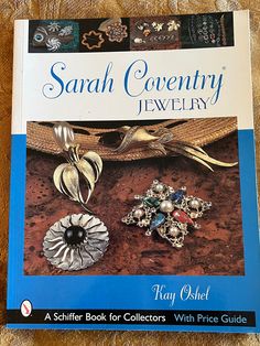 Hi Everyone, Thank you for viewing all of our over 1500 items here and Lover Antiques and Vintage. Please FOLLOW US as we add "new" items nearly everyday. We are so happy to be featuring this Vintage Book, Sarah Coventry Jewelry Guide Book. It was written by Kay Oshel. Copyright 2003. It is a large, softcover edition, in Good Condition. We are listing lots more so please FOLLOW us. Ask us any questions. Thank you! Please Note- All items are shipped with insurance and tracking to ensure your comp Jewelry Guide, Jewelry Book, Sarah Coventry Jewelry, Hudson Ny, Sarah Coventry, Price Guide, Pretty Rings, Coventry, Pricing Jewelry