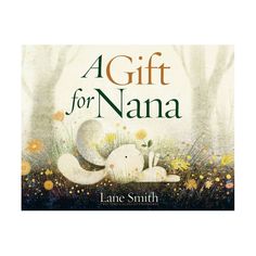 a gift for nana book cover with an image of two rabbits in the woods