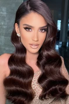 Glamorous Hairstyles, Blonde Fashion, Makeup Pengantin, Bridal Makeup Natural, Glamorous Hair, Glam Hair