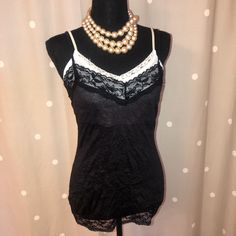 Layered Crinkle Style Camisole. Flirty Lace Camisole, Summer Lace Stretch Camisole, Flirty Sleeveless Camisole With Lace Trim, Flirty Sleeveless Lace Trim Camisole, Lace Top Camisole With Spaghetti Straps For Night Out, Flirty Cami Tank Top With Lace Trim, Flirty Lace Trim Cami Tank Top, Flirty Lace Camisole Top, Lace Stretch Tank Top For Night Out