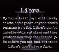 a black and white photo with the words libra on it