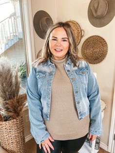 Everybody will be dancing when you rock this adorable denim jacket! It includes a button up front, collared neckline, long sleeves, front pockets, and beige fring across the back. Pair this with a graphic tee and some cute sunglasses and you'll be ready to hit the road! Abby is wearing a size large. Size Suggestions: Small: 2-6 Medium: 8-10 Large: 12-14 Fabric Content: 87% Cotton 13% Polyester Care Instructions: Hand wash, cold. Do not bleach. Line dry. SKU: #210105 Medium Wash Denim Vest With Frayed Hem For Fall, Fall Light Wash Denim Jacket With Frayed Hem, Fall Medium Wash Denim Vest With Frayed Hem, Fall Medium Wash Button-up Denim Vest, Trendy Distressed Denim Vest For Fall, Trendy Button-up Denim Vest For Fall, Distressed Denim Jacket For Everyday Fall Wear, Fall Light Wash Button-up Denim Jacket, Fall Medium Wash Denim Vest With Button Closure