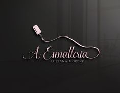 a logo for a hair salon that is designed to look like an electric cord with the word