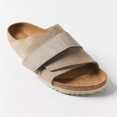 Brand New Without Box Men’s Size 45 / 12 Adjustable Strap Leather Birkenstock Kyoto, Birkenstock Suede, Trans Masc, Shoe Store Design, Cute Sandals, Eva Sole, Birkenstock Arizona, New Sneakers, Birkenstock Shoes