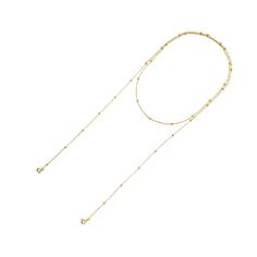 Lariat Tassel Necklace Chain Gold Chain Gold, Golden Globes, Necklace Chain, Gold Plated Sterling Silver, Earring Necklace, Ring Necklace, Sterling Silver Chains, Tassel Necklace, Locket