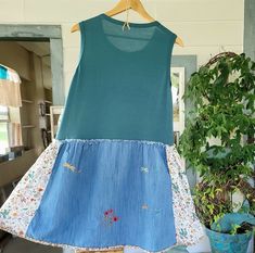 Upcycled Tshirt Dress, Reworked Boho Dress, Festival Dress, Upcycled Rainbow Good Vibes Patchwork Dress, Reworked Thrifted Clothing - Etsy UK Upcycled Blue Cotton Dress, Spring Dresses In Upcycled Fabric, Spring Dresses Made Of Upcycled Fabric, Upcycled Tshirt, Thrifted Clothing, Upcycle Tshirt, Patchwork Dress, Festival Dress, Boho Dress