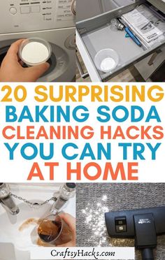 washing soda and other cleaning hacks that you can't use at the same time