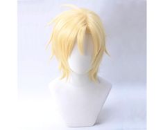 Product name: Blonde short natural men's wigs, Korean idol's Kpop wigs, Halloween cosplay anime wigs, Handsome boy short wig, Man's cool wig ------------------- About products: Length: about 28cm Material: high temperature silk Wig care tips: The picture shows the effect after care.  Due to packaging and transportation, etc.   The wig may be deformed in the bag, please refer to the main picture to take care of it patiently. About color difference, size: All wigs are taken in kind, and there may Boy Wig, Cool Wig, Wigs Halloween, Wig Care, Mens Wigs, Men's Wigs, Blonde Short, Anime Wigs, Natural Man