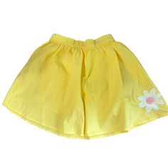 Nwt In Great Condition Prefect For This Summer Playful Yellow Shorts For Spring, Playful Yellow Spring Shorts, Playful Cotton Skirt For Spring, Cute Solid Color Summer Skirt, Spring Playwear Summer Style Bottoms, Summer Style Bottoms For Spring Playwear, Cute Shorts For Spring, Cute Solid Color Shorts For Spring, Cute Skirt For Spring